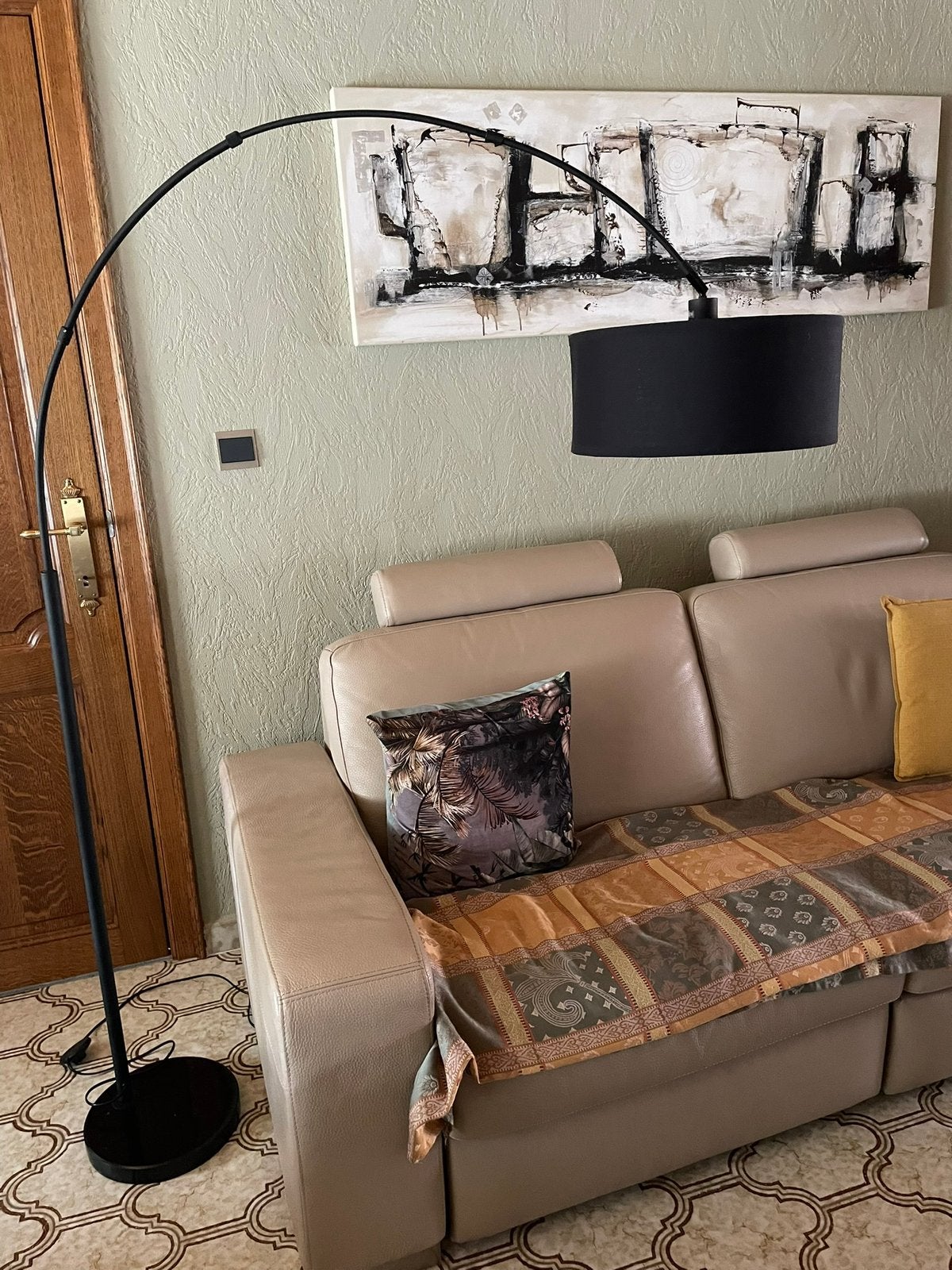 Lampadaire moderne, Maison & Meubles, Lampes | Lampadaires, Enlèvement, Comme neuf