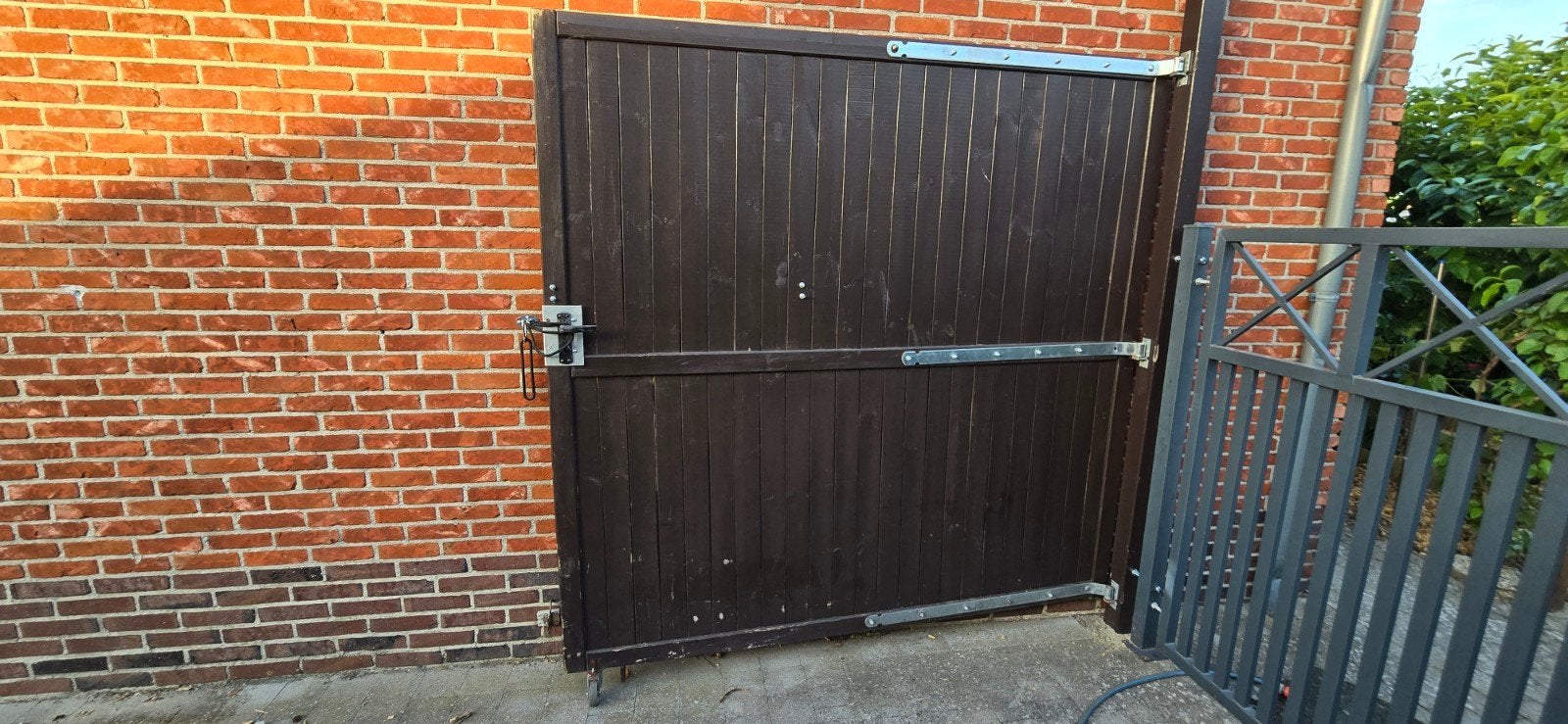 houten poort, Tuin en Terras, Ophalen, Minder dan 3 meter, Hout, 1 tot 2 meter