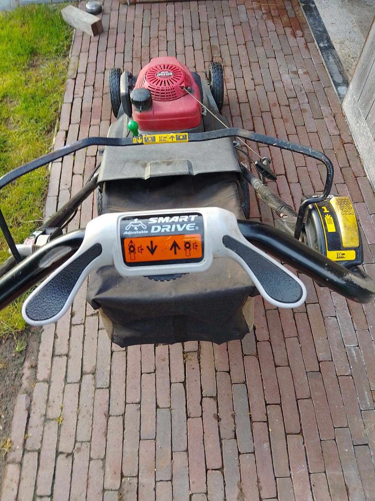 Autoporteur Honda., Jardin & Terrasse, Tondeuse rotative, Comme neuf, Fonction de mulching, Honda