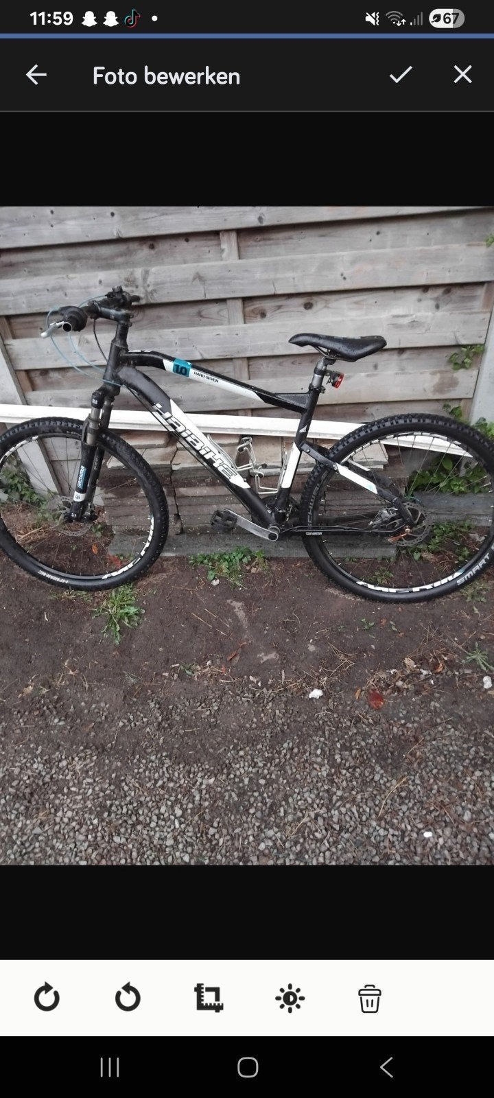 fiets, Ophalen