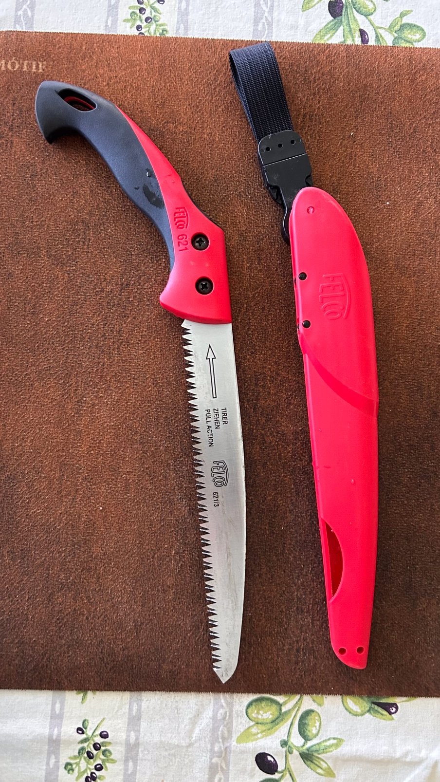 Scie d'élagage pliable, Felco, Jardin & Terrasse, Outils à main, Comme neuf, Enlèvement ou Envoi