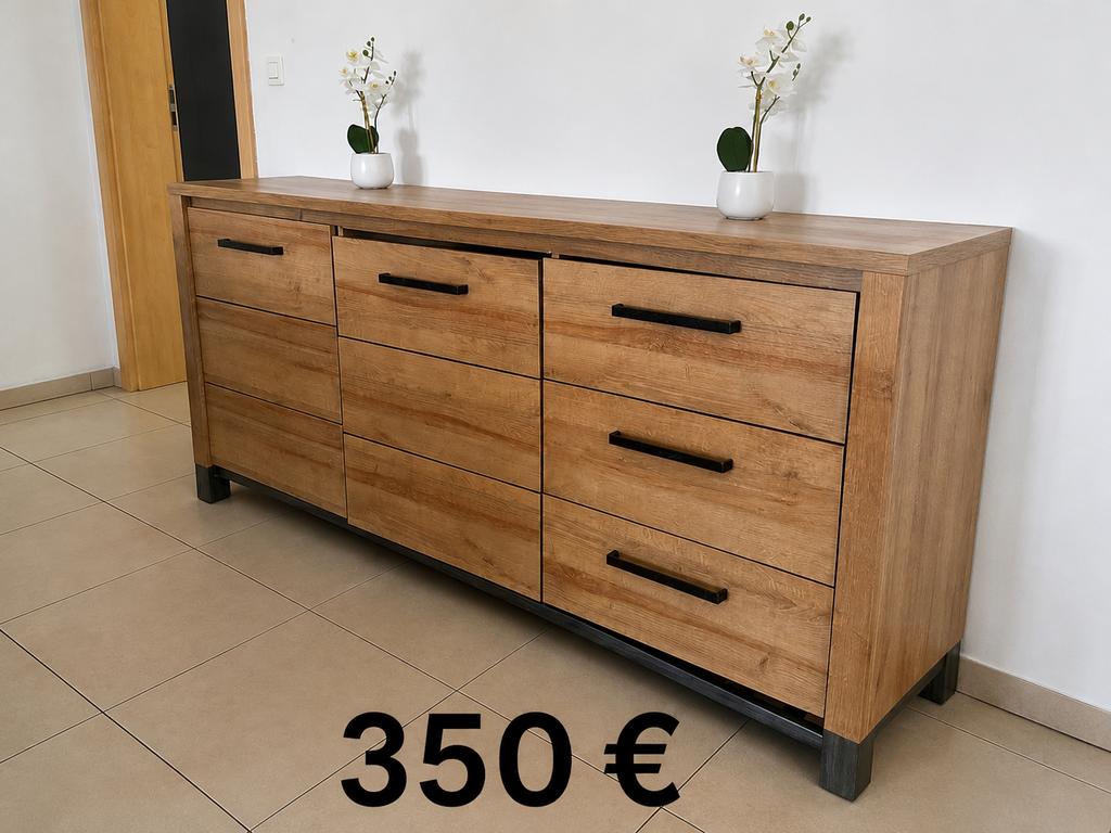 Dressoir / Buffet bois moderne – état impeccable, Huis en Inrichting, Kasten | Buffetkasten, Ophalen