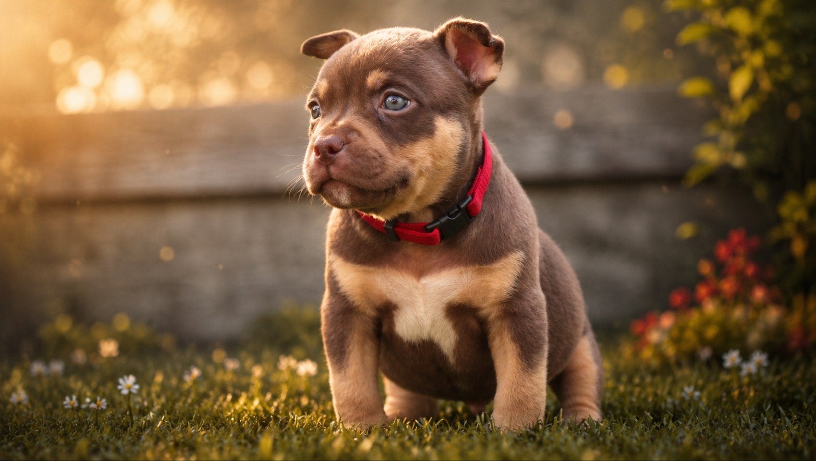 Prachtig American bully pup, België, 8 tot 15 weken, CDV (hondenziekte), Eén hond