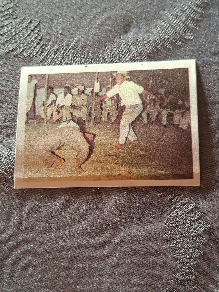 Prentje/Chromo : Capoeiras / Chocolade Jacques, Verzamelen, 1960 tot 1980, Gebruikt, Ophalen of Verzenden, Prent