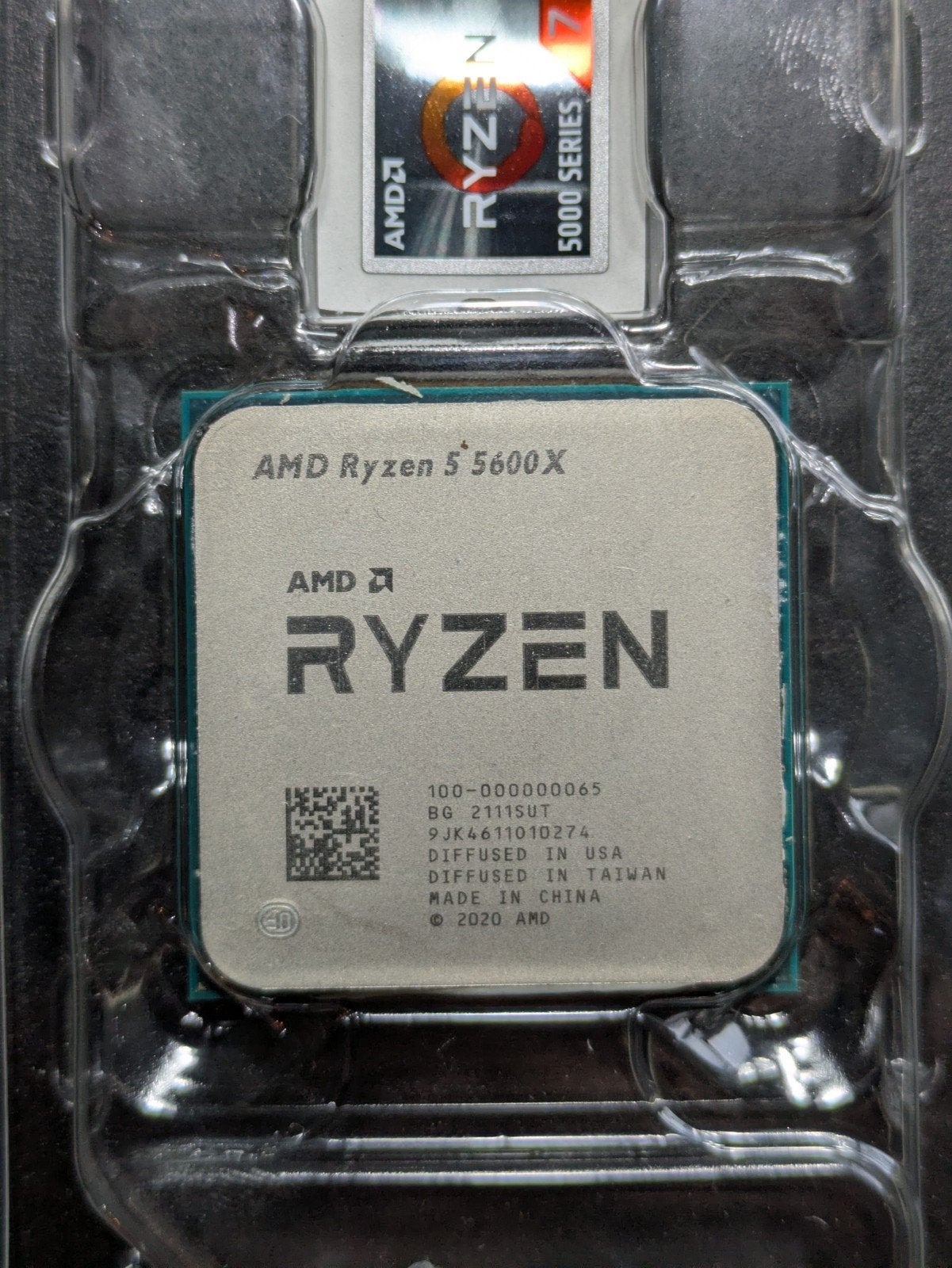 AMD ryzen 5 5600x, Computers en Software, Processors, 6-core, Gebruikt, Socket AM4, 3 tot 4 Ghz