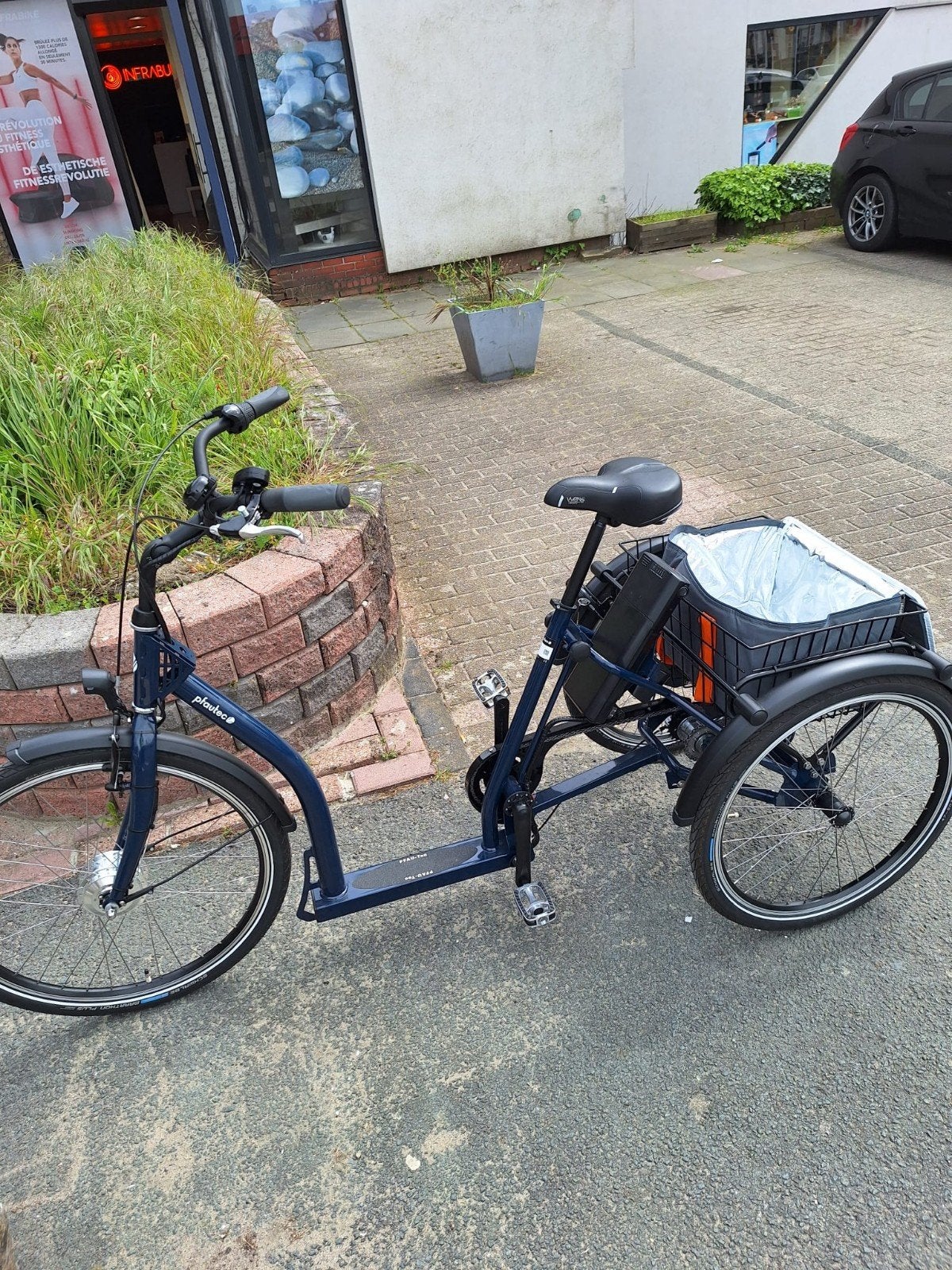 vélo trois roues électrique, Enlèvement