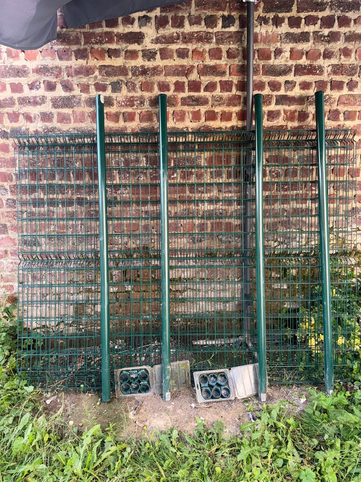 Grilles de jardin, Jardin & Terrasse, Enlèvement, Comme neuf