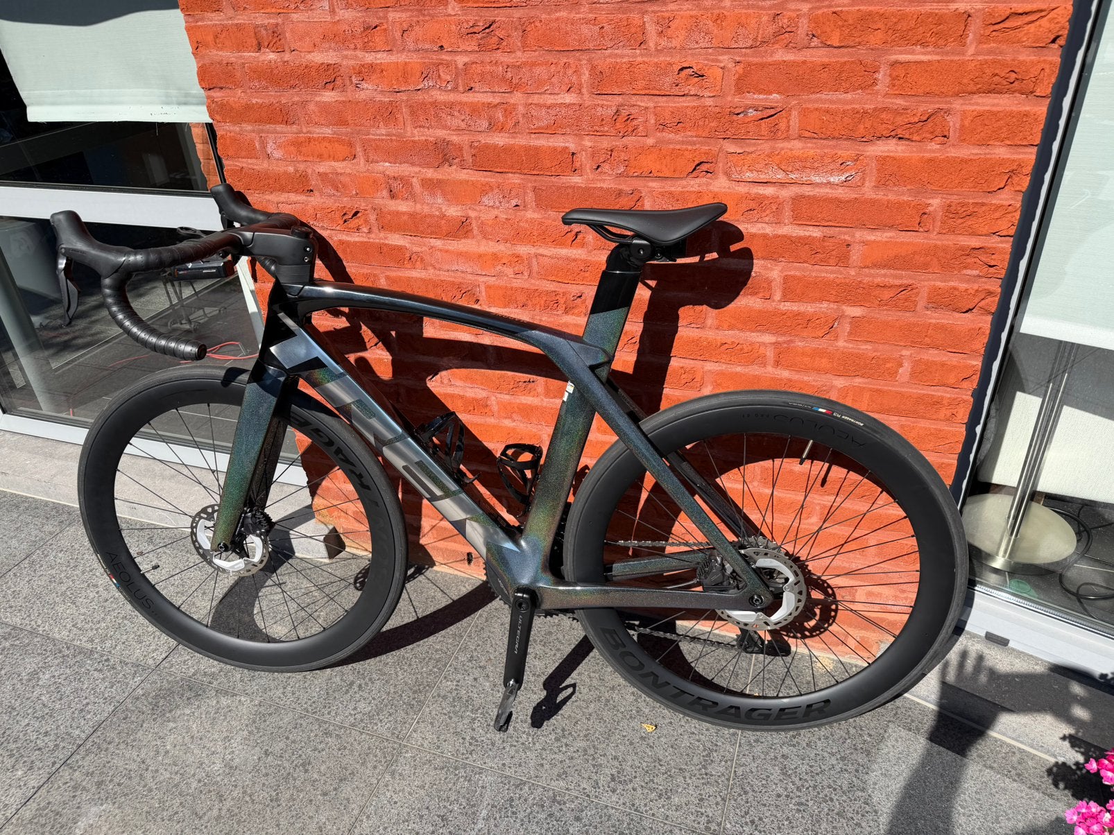 Trek Madone SLR 800 series OCLV CARBON FIBER Maat 56, Fietsen en Brommers, Fietsen | Racefietsen, Carbon, Heren, Zo goed als nieuw
