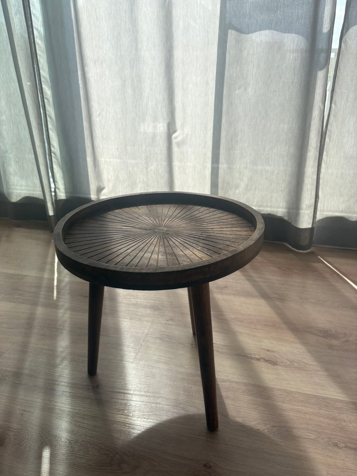 Bijzettafel Maison Du Monde, Enlèvement, Comme neuf, Rond, Moins de 45 cm