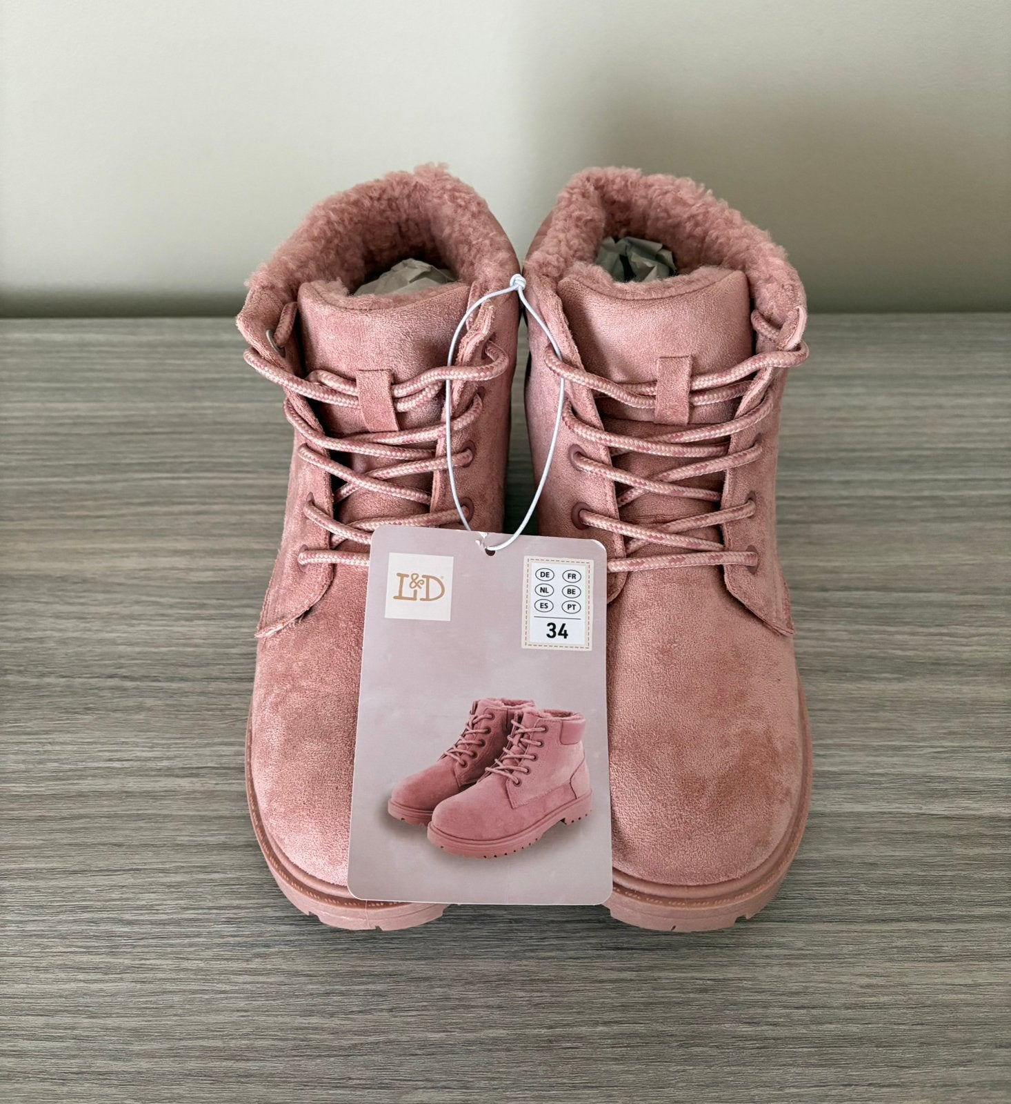 Roze kinderboots, Ophalen, Schoentjes, Meisje, Nieuw
