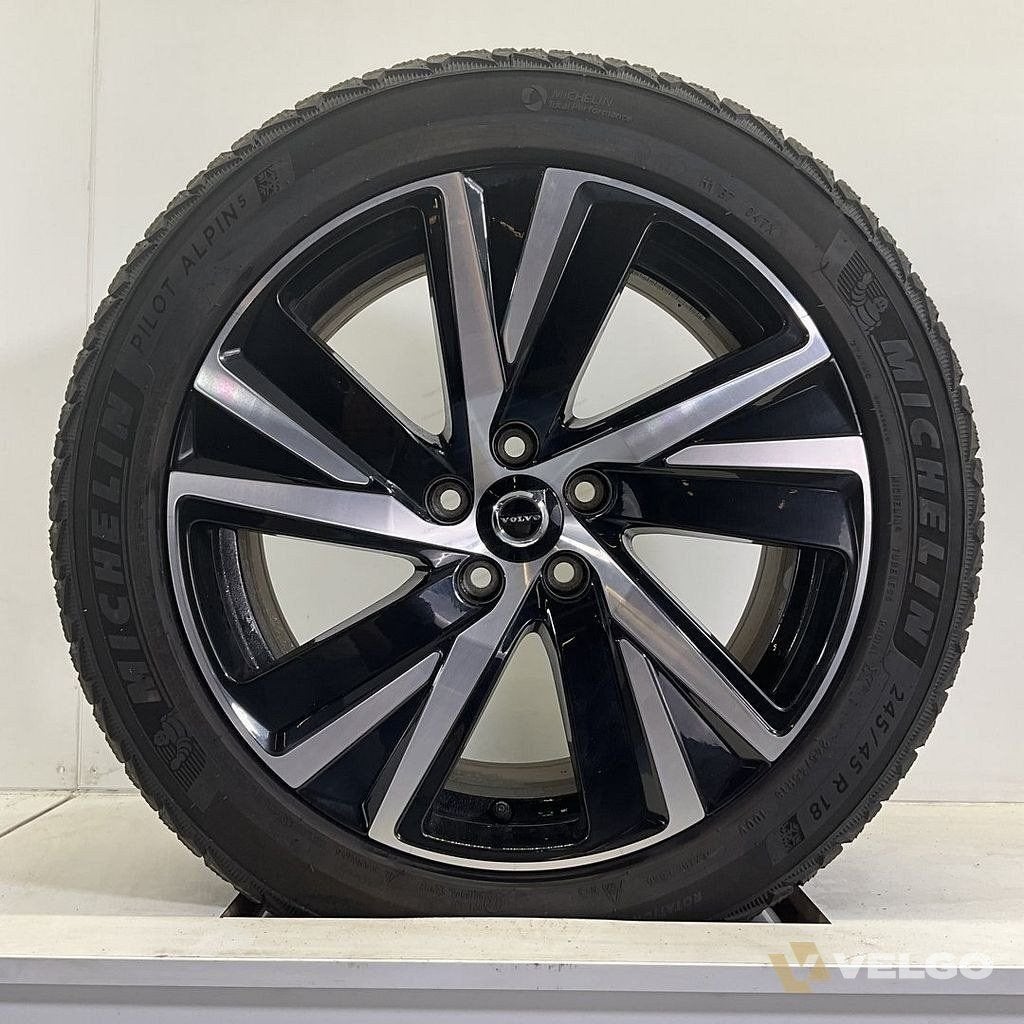 VOLVO V60 S60 VELGEN SET WINTERBANDEN 18 INCH *, Pneus et Jantes, Véhicule de tourisme, -, 18 pouces