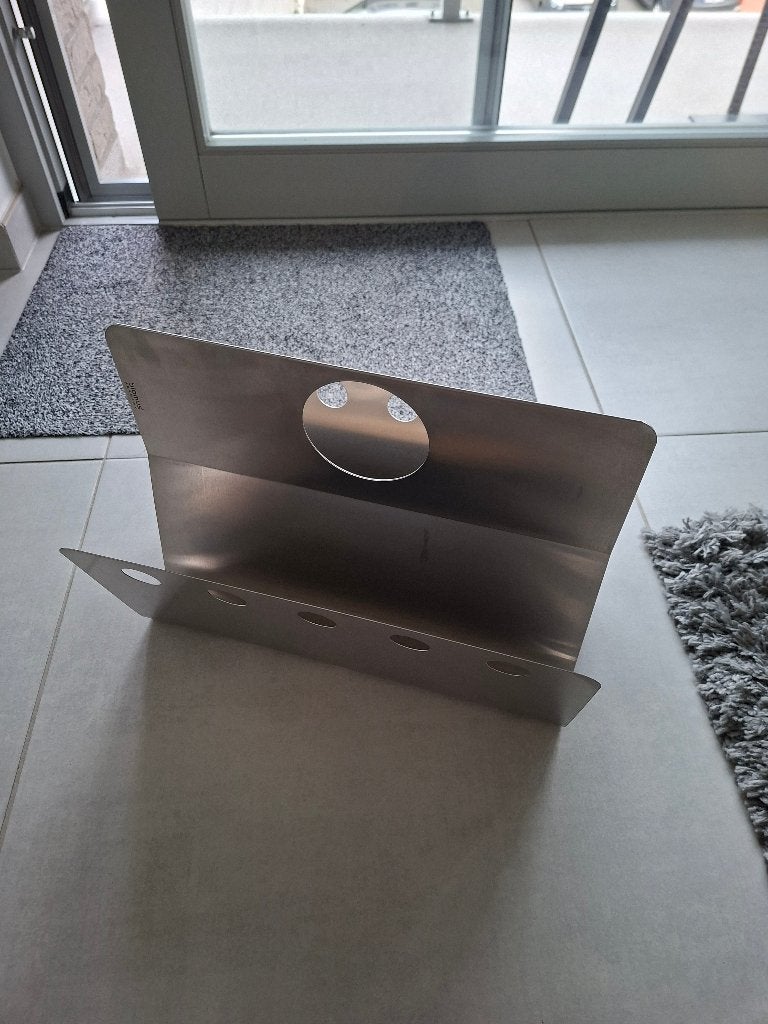 Krantenhouder inox " blomus", Plusieurs compartiments, Métal, Porte-revues, Comme neuf