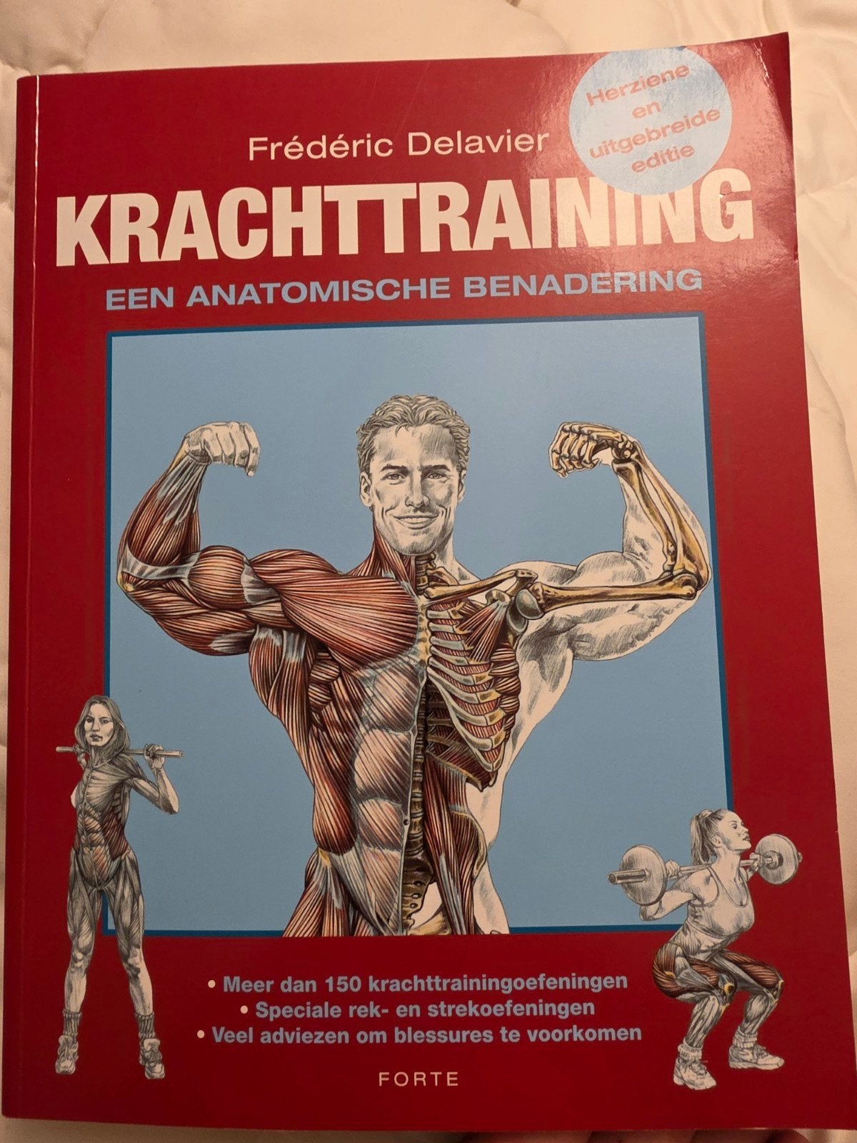 Frédéric Delavier - Krachttraining - niet gebruikt, Boeken, Ophalen, Frédéric Delavier