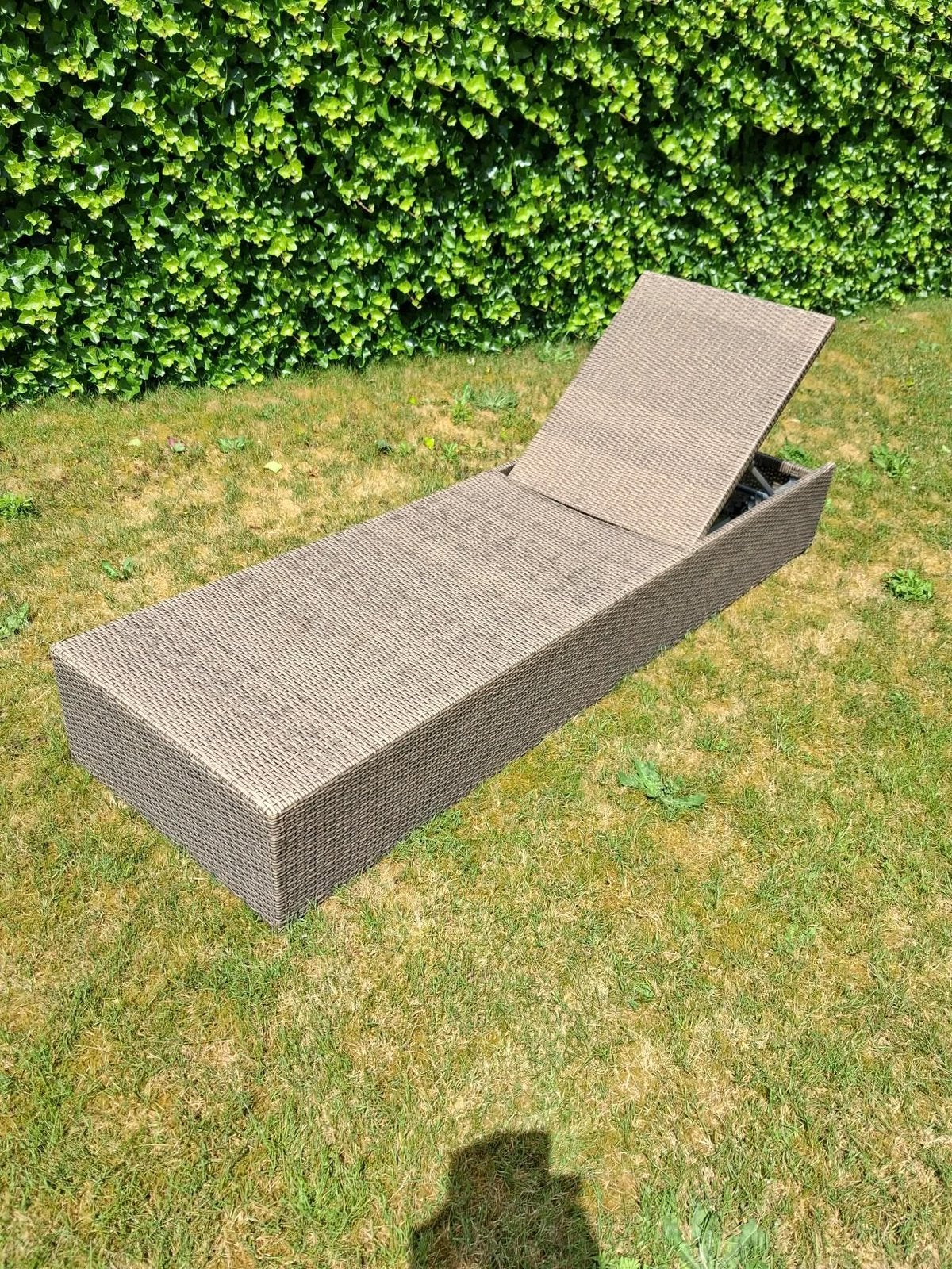 Ligbed, Tuin en Terras, Ligbedden, Ophalen, Zo goed als nieuw, Kunststof, Verstelbaar