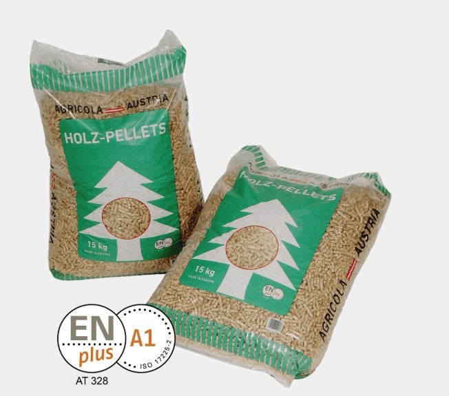 Agricola pellets Groen en Zwart, Ophalen