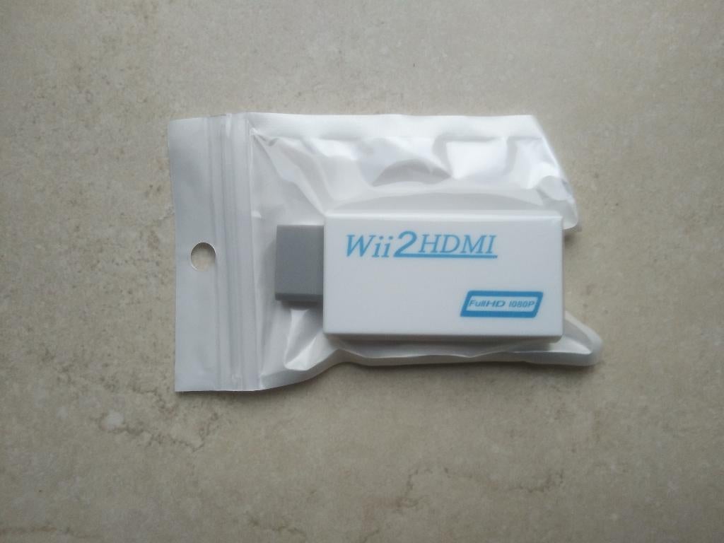 Convertisseur Wii vers HDMI Wii2HDMI, nouveau, Enlèvement ou Envoi, Neuf, Wii, Chargeur ou Câble