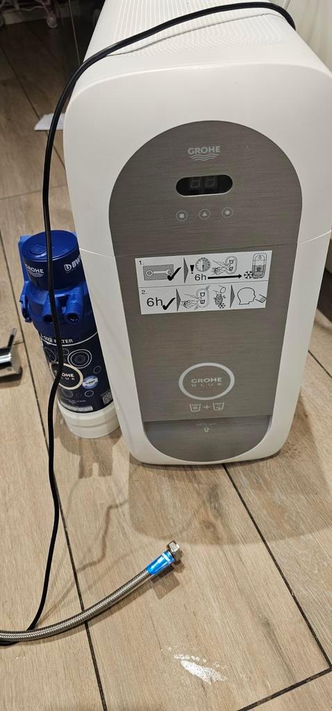 Grohe blue koud water en bruisend water kraan, Ophalen, Kraan