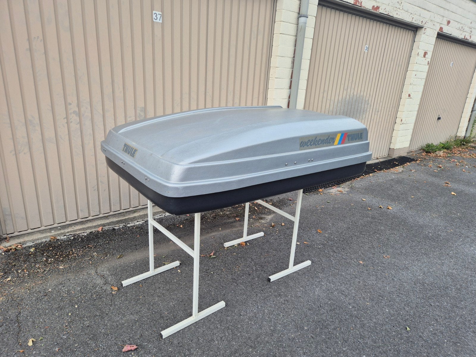 Thule weekender, Ophalen