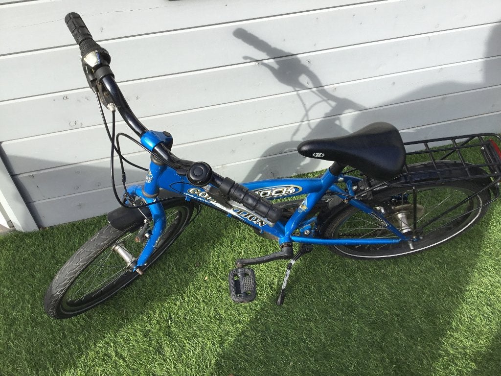 Jongensfiets 20 inch, Ophalen, Gebruikt, Velgrem, Versnellingen