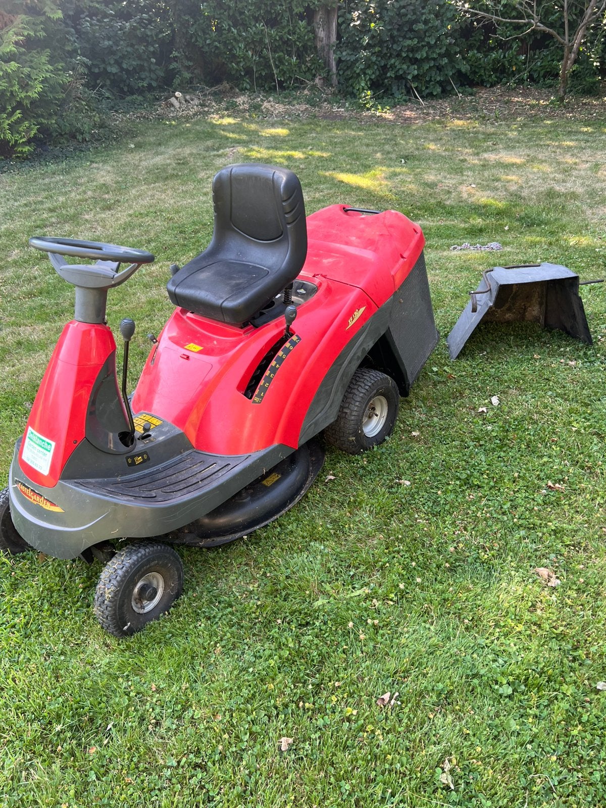 Tracteur tondeuse 12,5cv, Jardin & Terrasse, Tondeuses autoportées, Enlèvement, Comme neuf