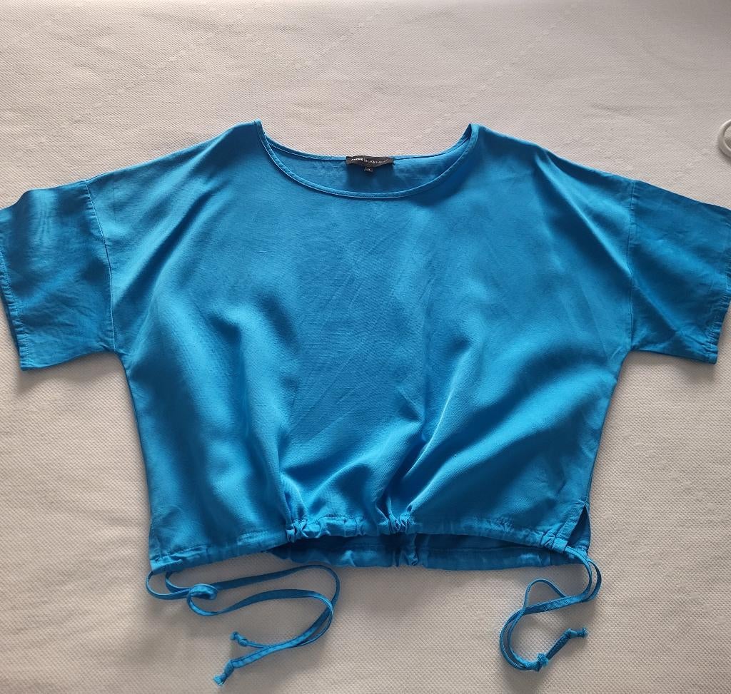 Blouse, Ophalen of Verzenden, Zo goed als nieuw, Blauw