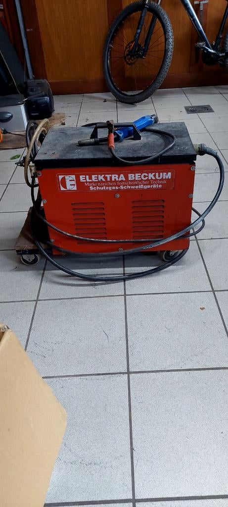 Elektra Bekcum lasapparaat+ontspanner, Doe-het-zelf en Bouw, Ophalen