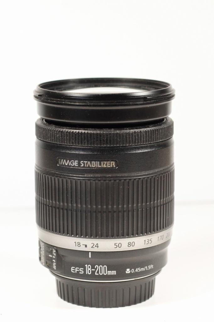 canon efs 18-200 IS , un seul zoom pour vos photos, Enlèvement, Comme neuf, Zoom