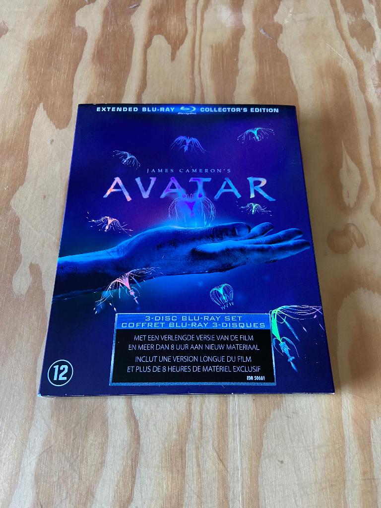 Avatar Extended Blu-ray Collector's Edition 3disc set, Cd's en Dvd's, Blu-ray, Ophalen of Verzenden, Zo goed als nieuw, Science Fiction en Fantasy