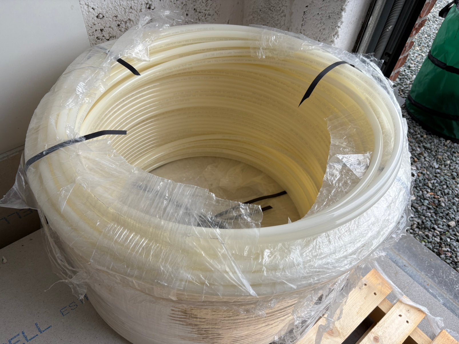 250m+ Vloerverwarming thermobuis PE-RT 14x2mm, Ophalen, Zo goed als nieuw