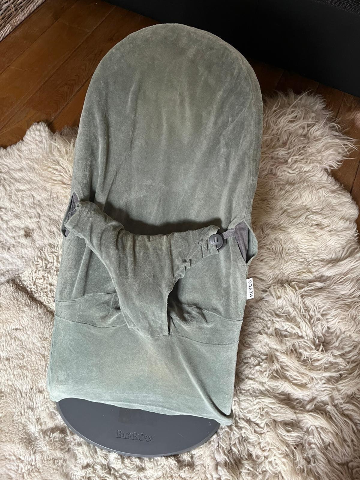 Babybjörn wipstoel + hoes Meyco, Kinderen en Baby's, Wipstoeltjes, Ophalen, Zo goed als nieuw, Wipstoel