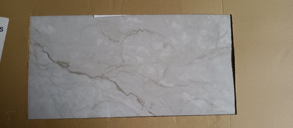 Marmerlook tegels 60x120cm 9 stuks, Ophalen, Vloertegels