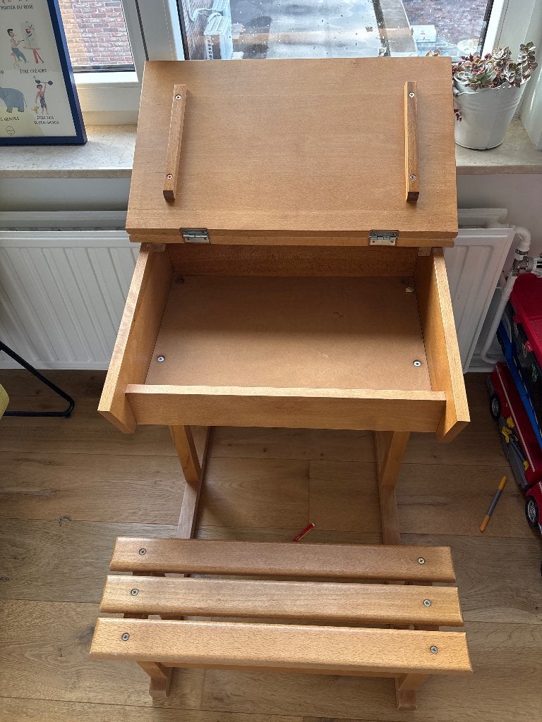 Bureau écolier Moulin Roty, 60 cm, 50 cm, Comme neuf, Enlèvement