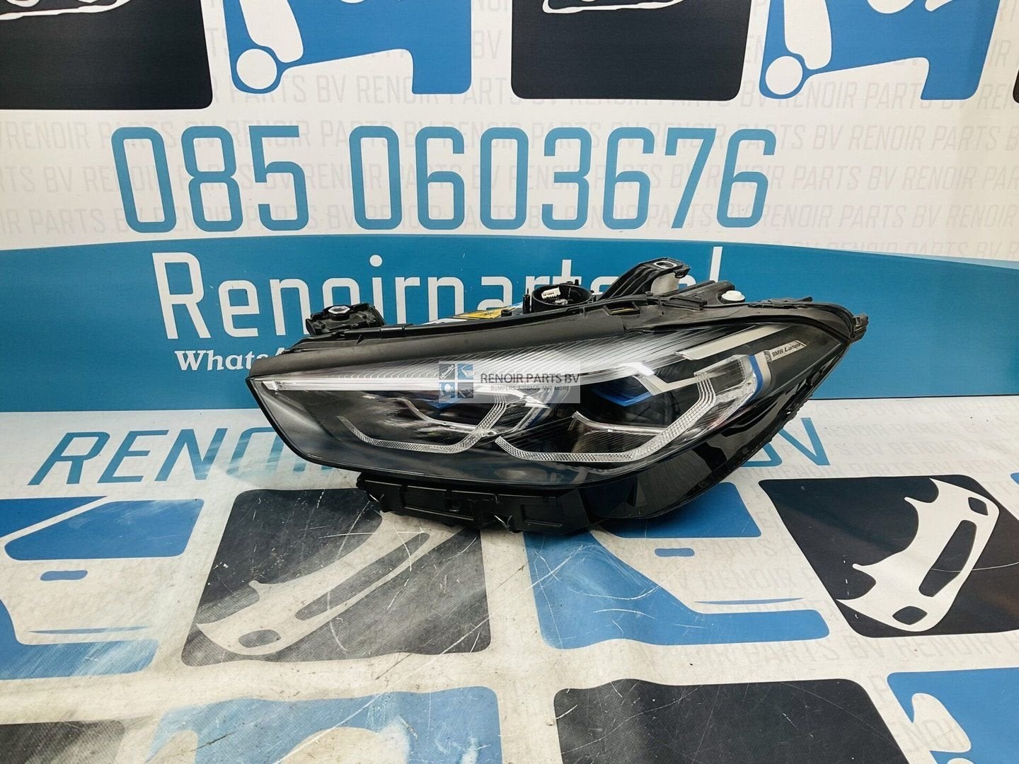 Koplamp BMW 8 Serie Full led Laser A9873958905 links #, Gebruikt, -, -, 6 maanden garantie