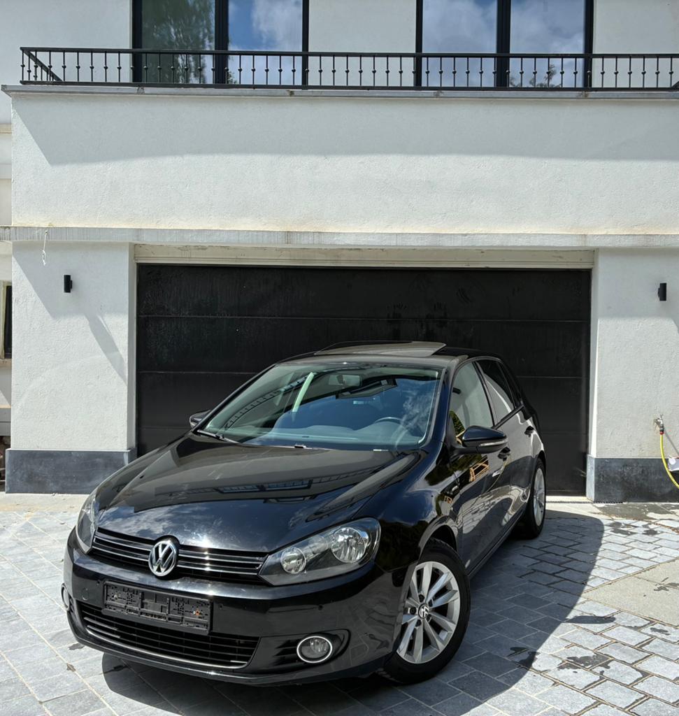 Volkswagen golf 1.4 Tsi zonnedak!!, Auto's, Euro 5, Stof, Zwart, Adaptive Cruise Control
