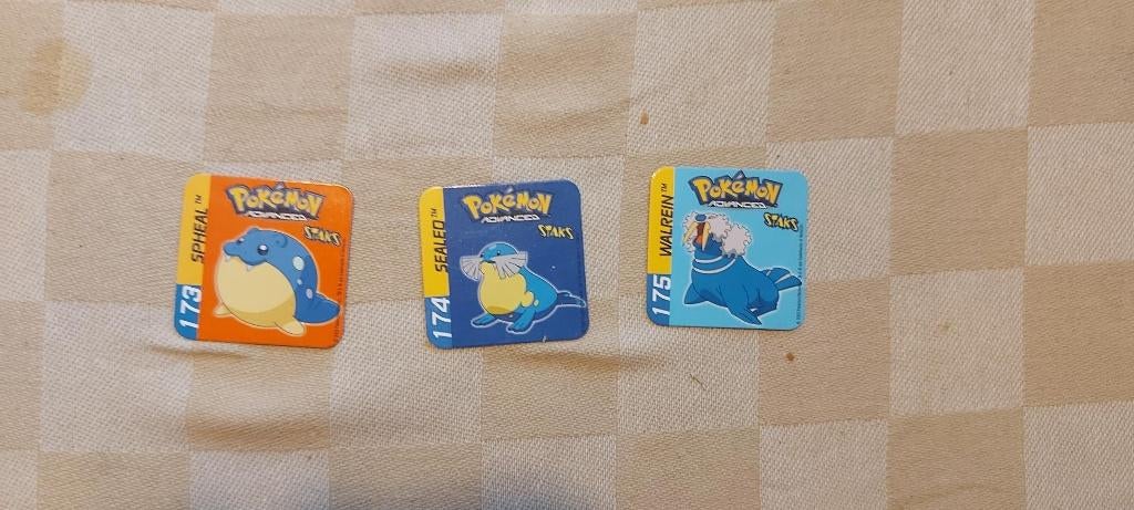 aimants, jouets, pokemon, Spheal, Sealeo, Walrein, sets, Enlèvement ou Envoi, Neuf