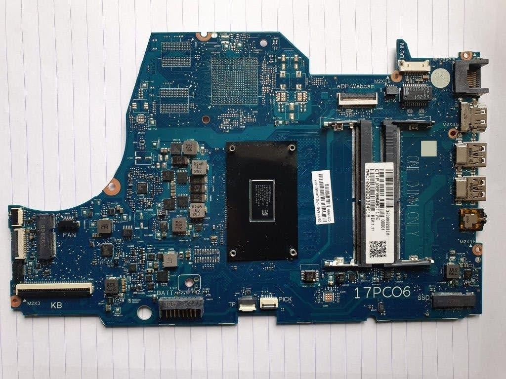Carte mère d'origine HP 17-ca (avec AMD Ryzen 3 3200U), Enlèvement, Utilisé, Propriétaire, AMD
