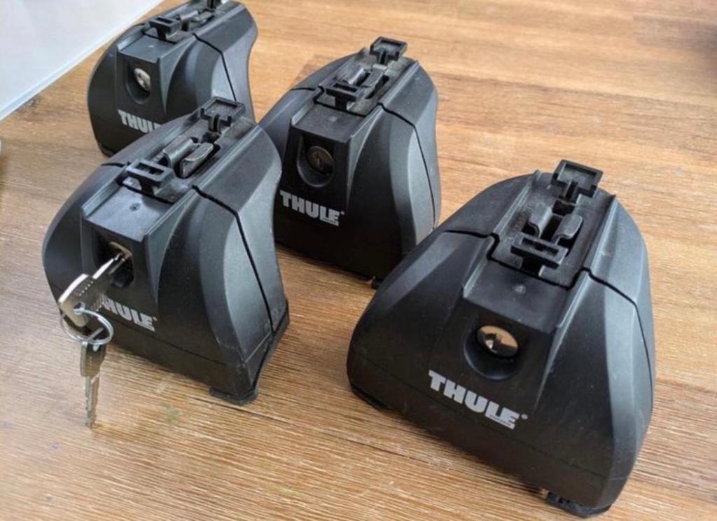 Thule Rapid System 753 voetenset, Auto diversen, Dakdragers, Ophalen, Zo goed als nieuw