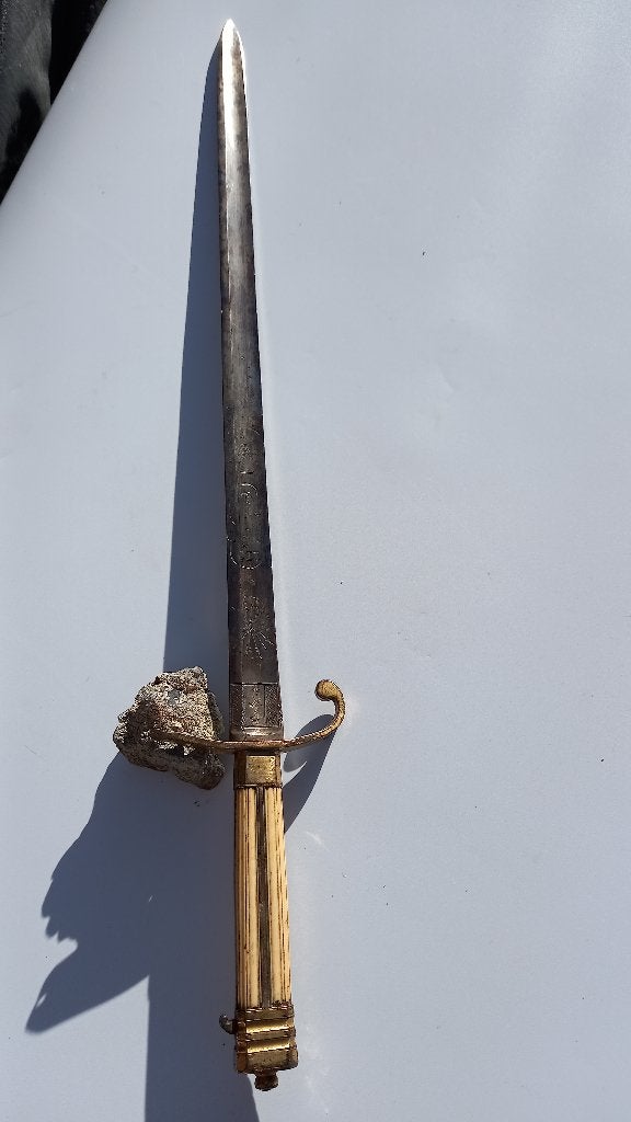 Patron britannique Shortsword 1780 George III,, Enlèvement ou Envoi, Armée de terre, Couteau ou Poignard