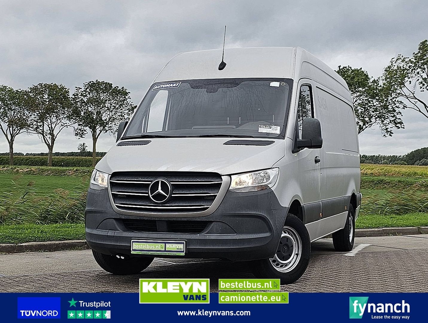 Mercedes-Benz SPRINTER 316 L2H2 Mbux Automaat!, Auto's, Automaat, Wit, Mercedes-Benz, Bedrijf