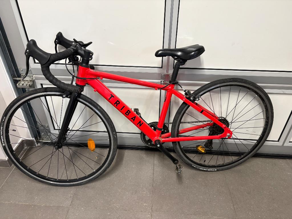 Fiets koers race kinderen 24 inch, Fietsen en Brommers, Ophalen, Gebruikt, 24 inch, B-Twin