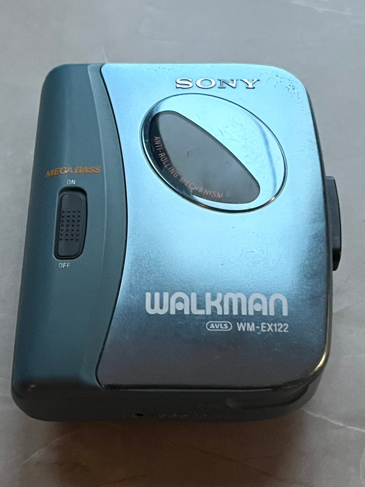 Zeldzame Sony Walkman in blauw, Verzenden, Walkman