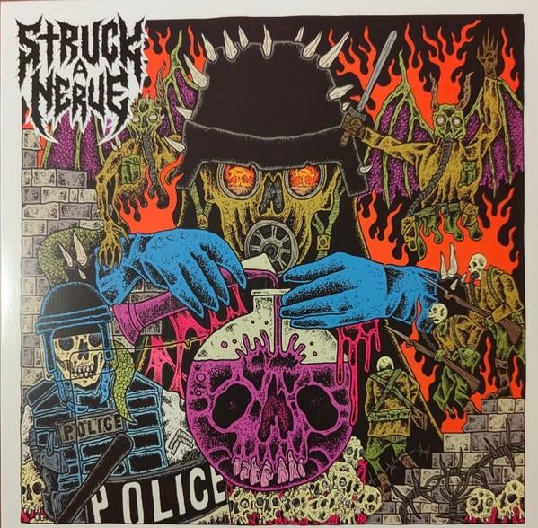 STRUCK A NERVE - Struck A Nerve (Splatter Vinyl), Cd's en Dvd's, Vinyl | Hardrock en Metal, 2020 tot heden, Ophalen of Verzenden