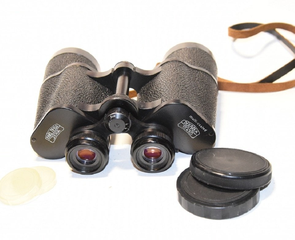 Carl Zeiss Jena Dekarem 10x50, Audio, Tv en Foto, Ophalen of Verzenden, Gebruikt, Met hoes of tas