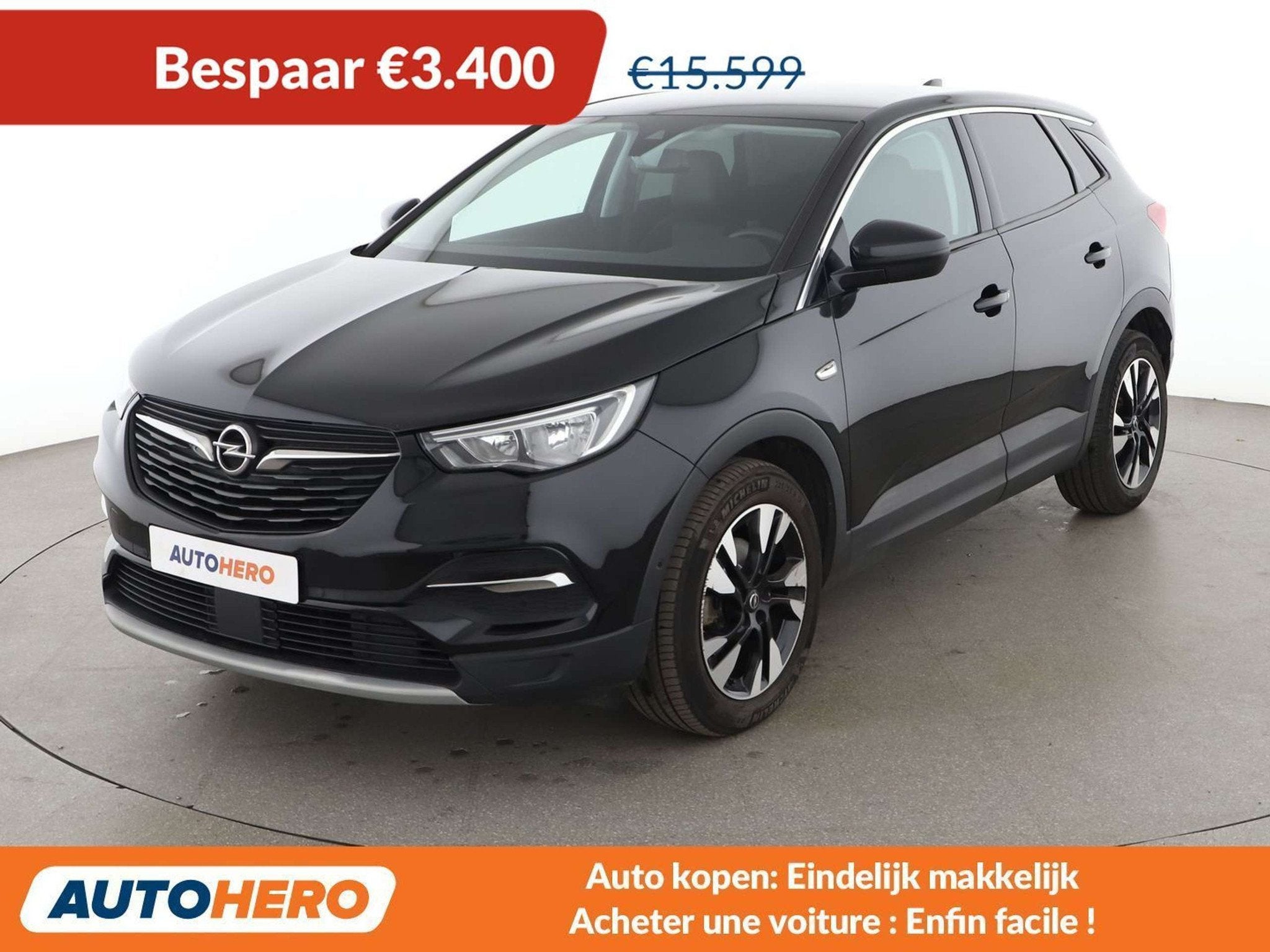 Opel Grandland X 1.2 Turbo Innovation (automatique), Autos, Opel, Achat, 5 portes, 96 kW, 5 places