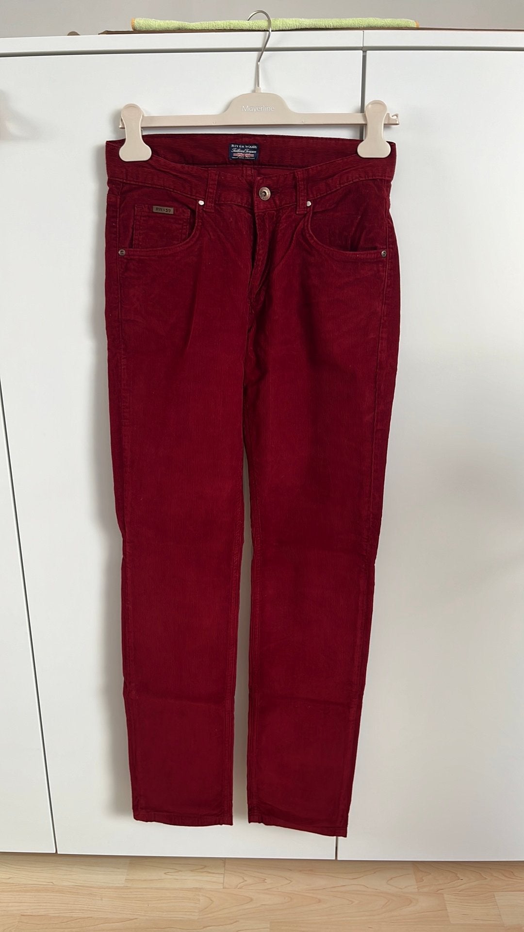 Ribfluwelen broek River Woods 16 jaar, Kinderen en Baby's, Kinderkleding | Maat 176, Ophalen of Verzenden, Zo goed als nieuw, Jongen