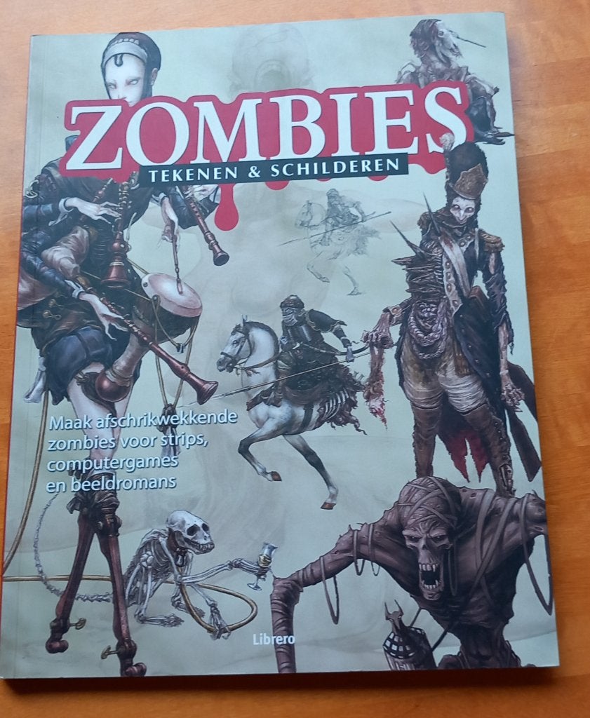 Zombies tekenen & schilderen, Ophalen, Gebruikt, Boek of Gids
