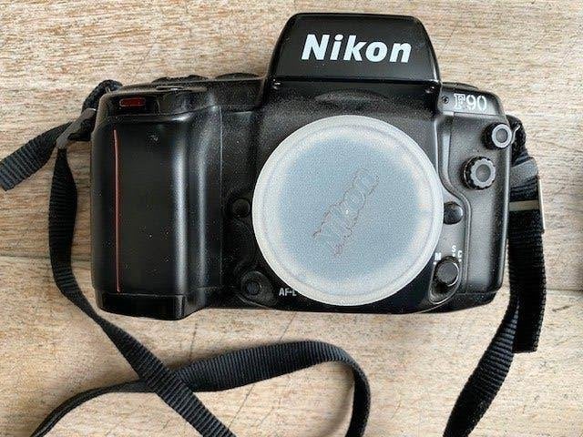 Nikon F90 filmcamera, Audio, Tv en Foto, Ophalen, Gebruikt, Nikon