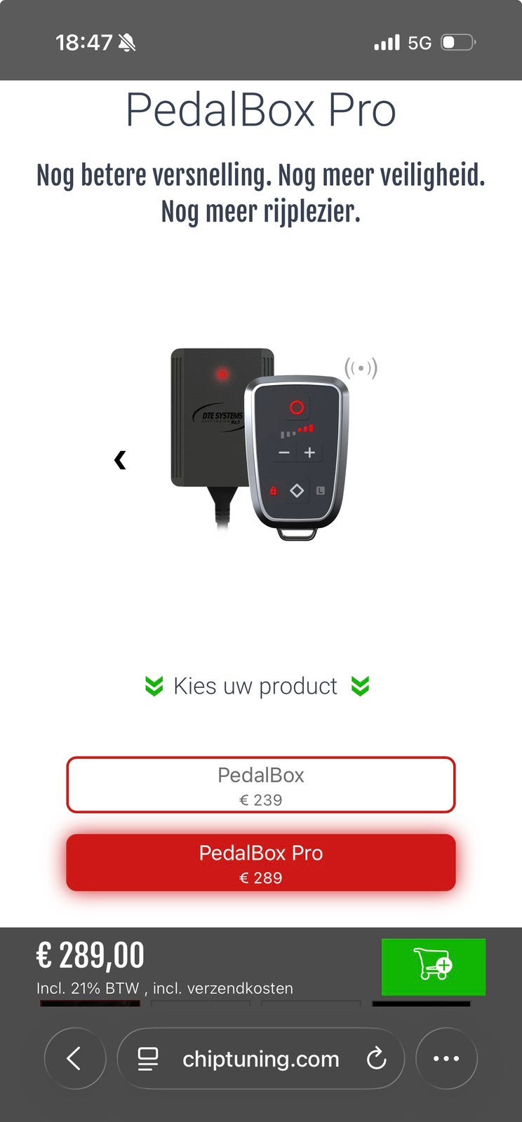 Pedalbox voor megane 4 rs, Enlèvement ou Envoi, Comme neuf