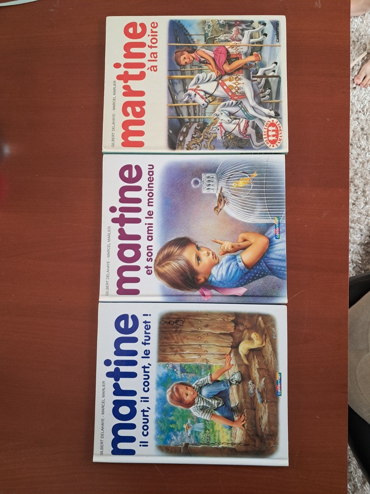 BD Martine, Livres, Enlèvement
