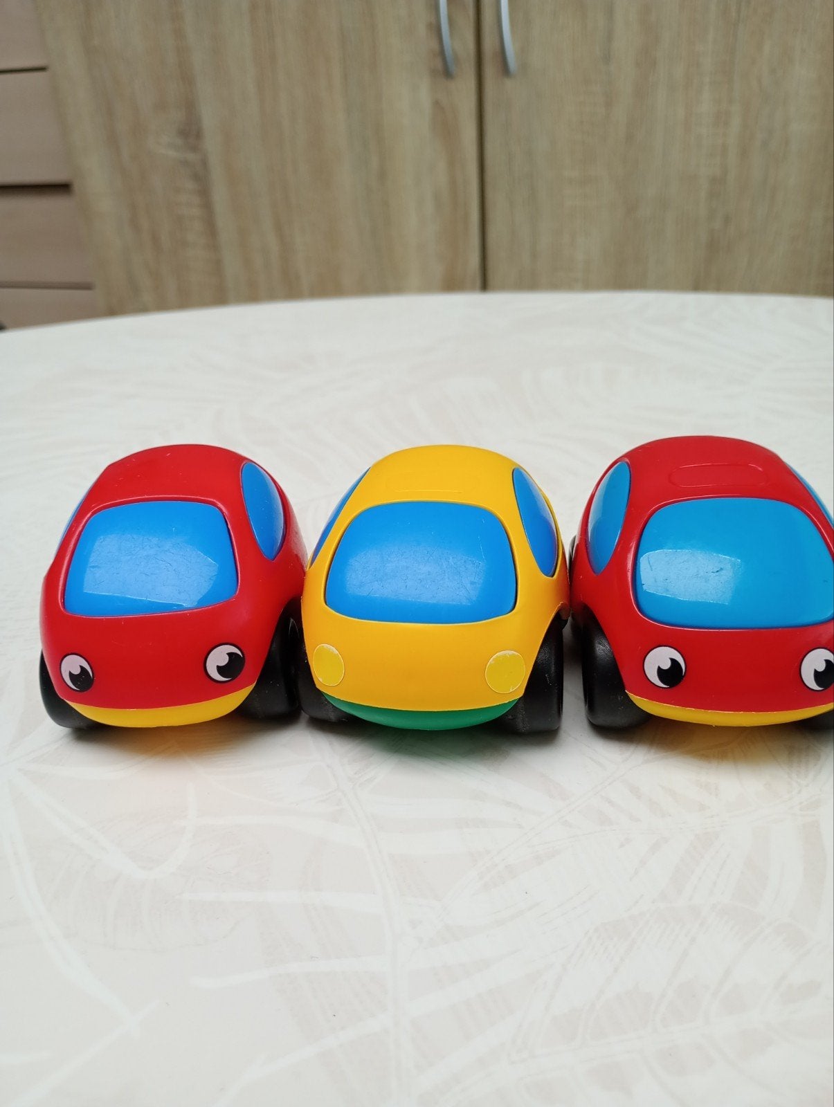 Lot de 3 anciennes voitures Smoby Vroom Planet, Enlèvement ou Envoi